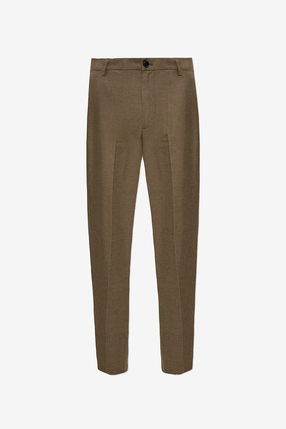 ‘Silas’ pleat-front trousers