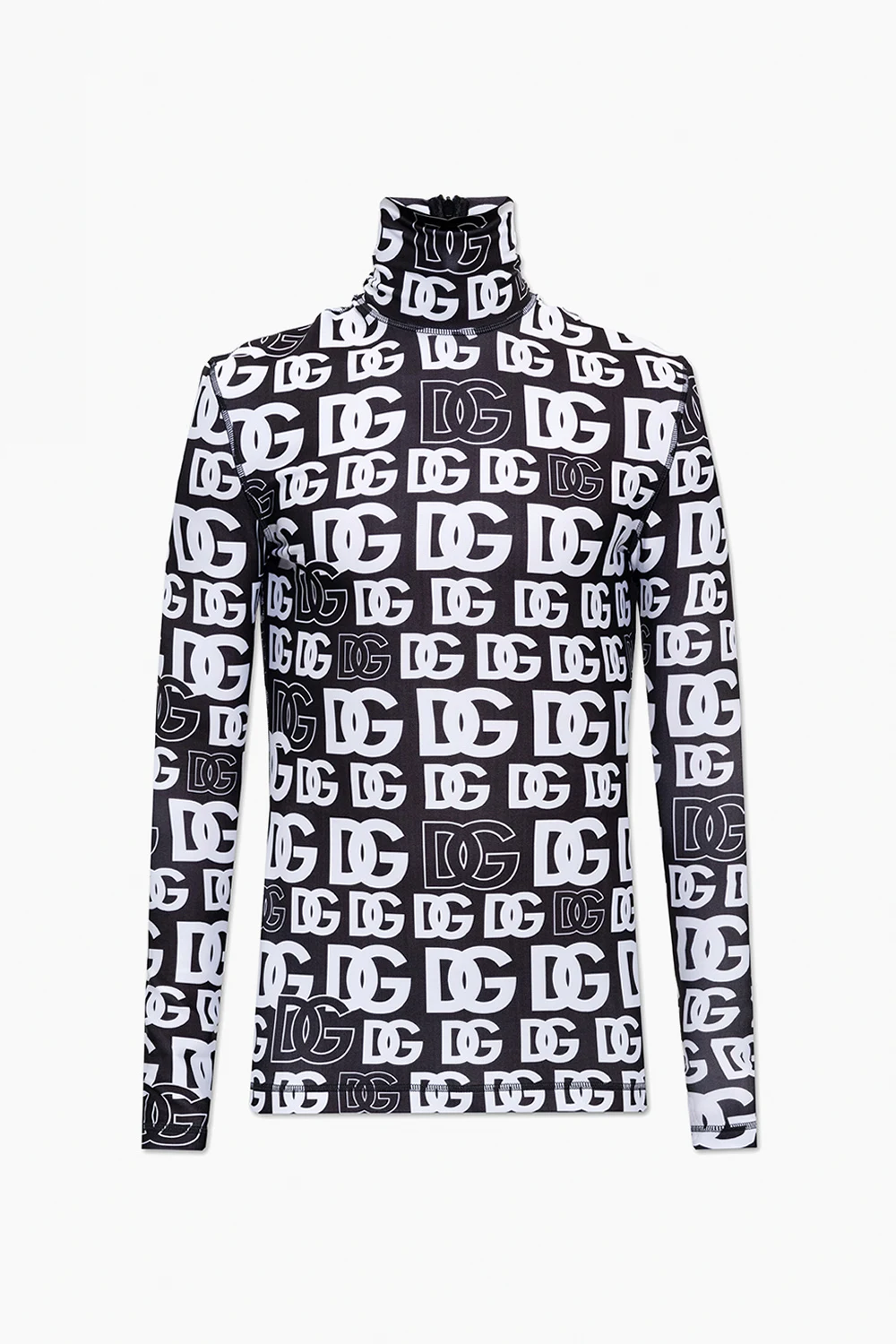 Turtleneck with logo