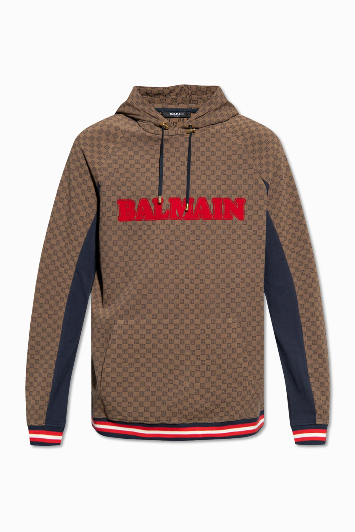 Hoodie with monogram
