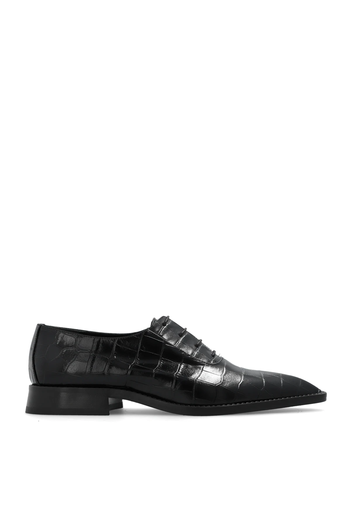 Leather Derby shoes
