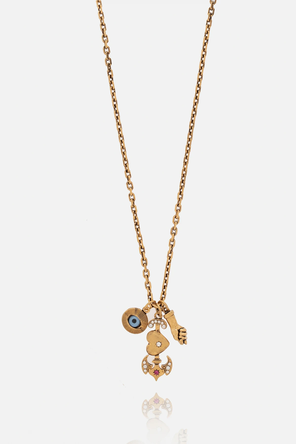Necklace with charms
