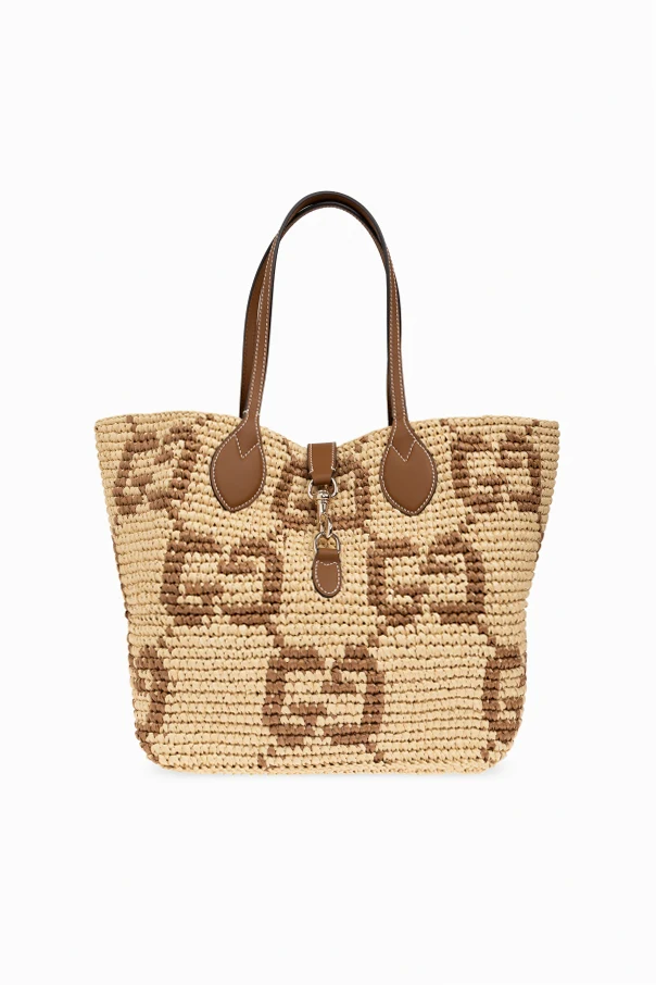 beżowy Torba `Gucci Summer` typu `shopper`