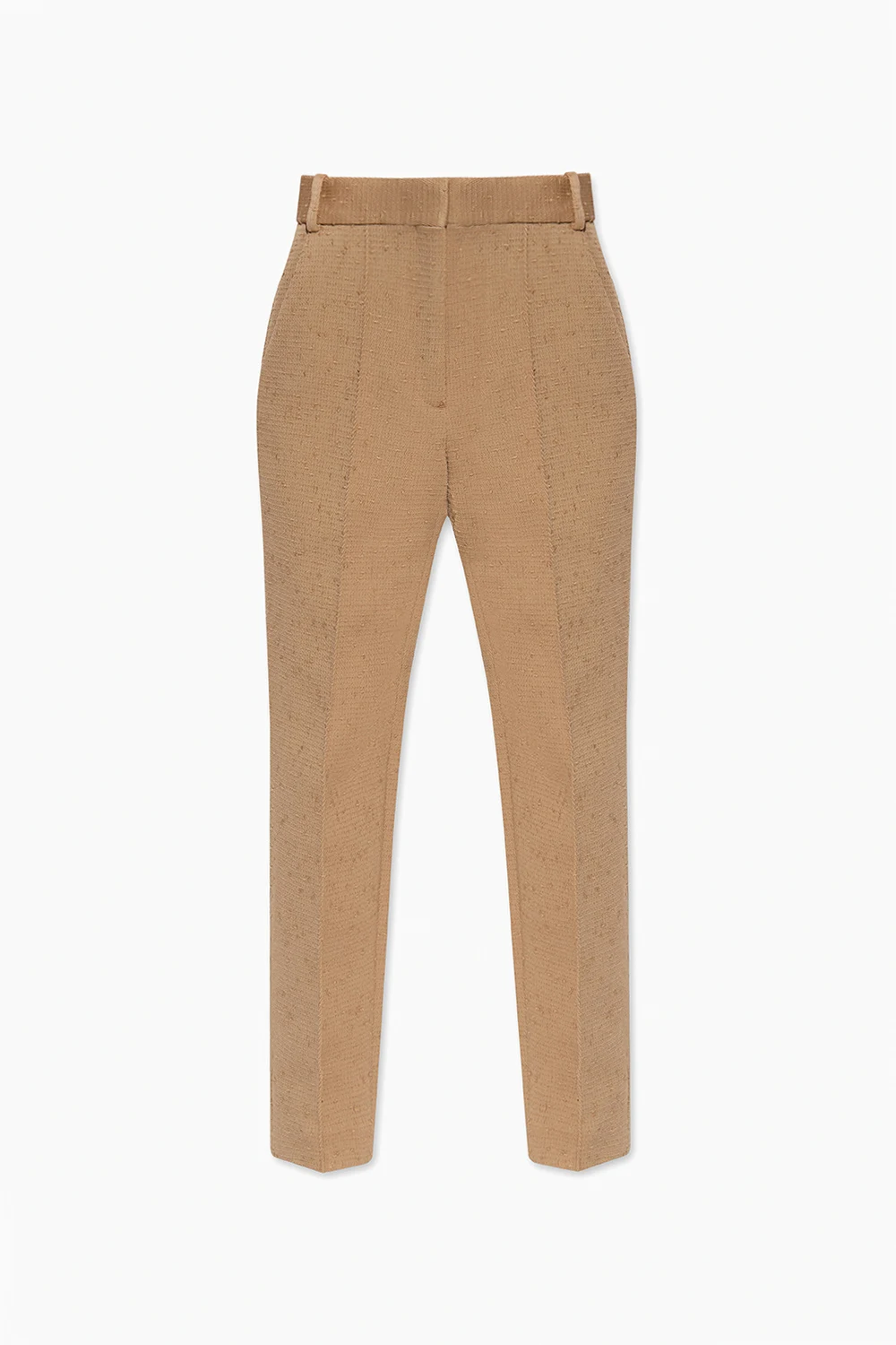High-waisted trousers