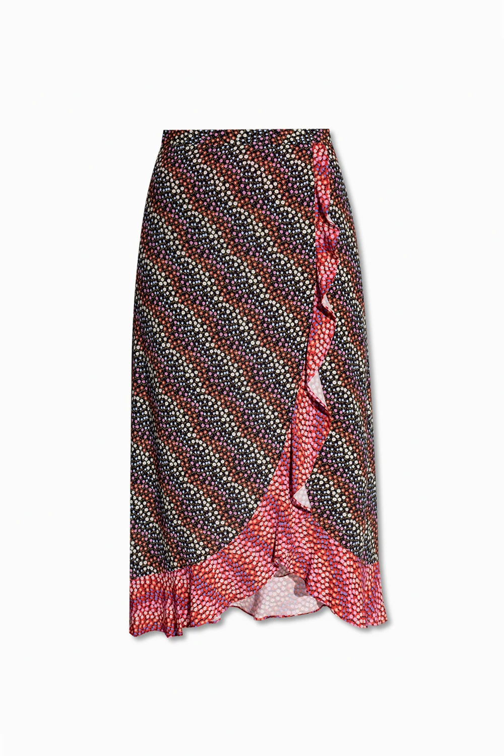 Skirt with floral motif