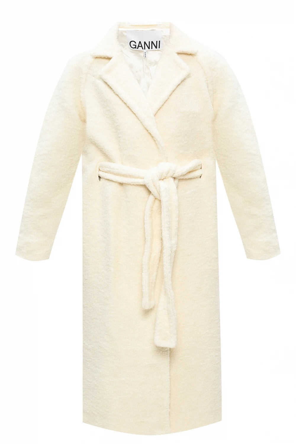 Coat with notch lapels