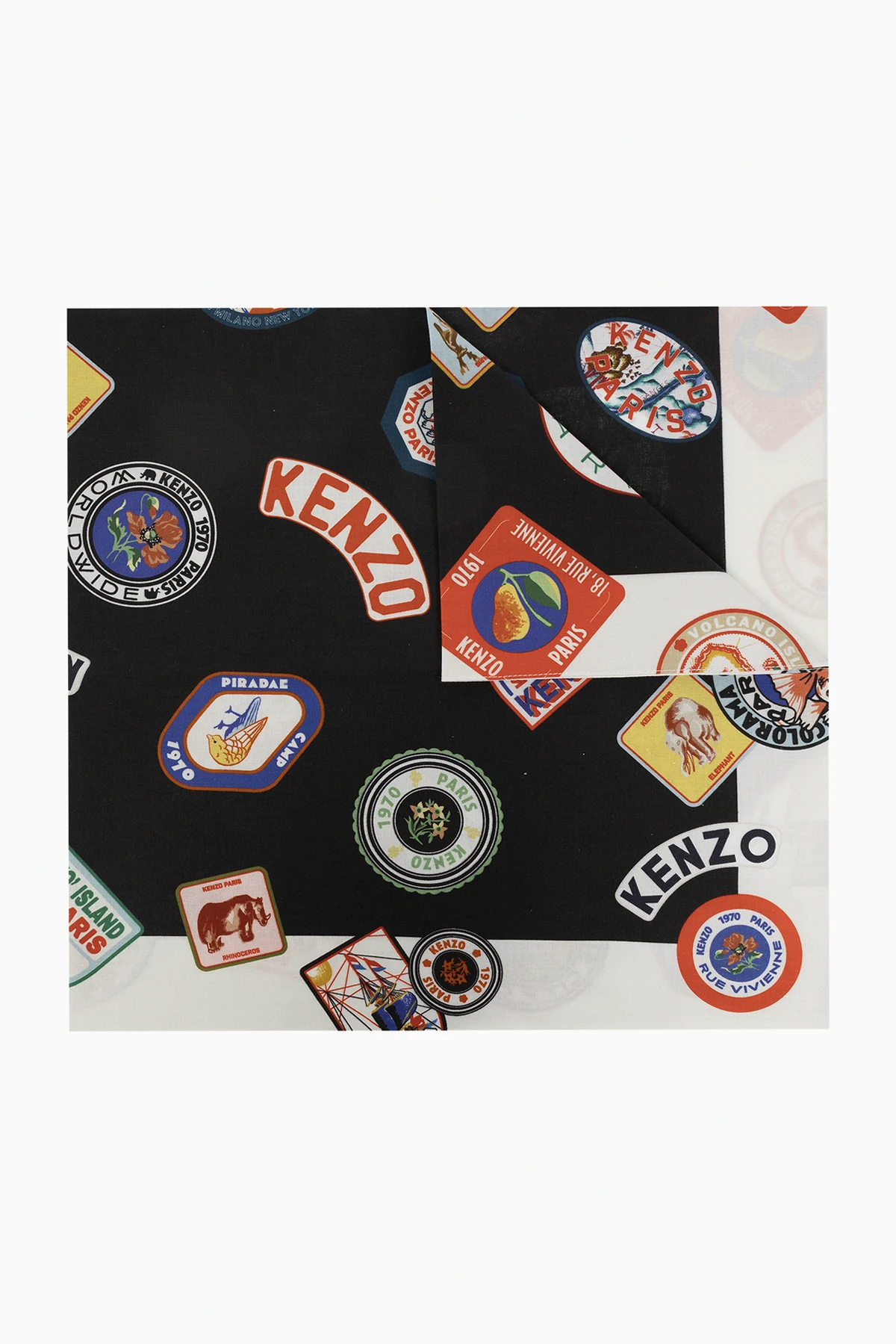 Bawełniana chusta nadrukiem