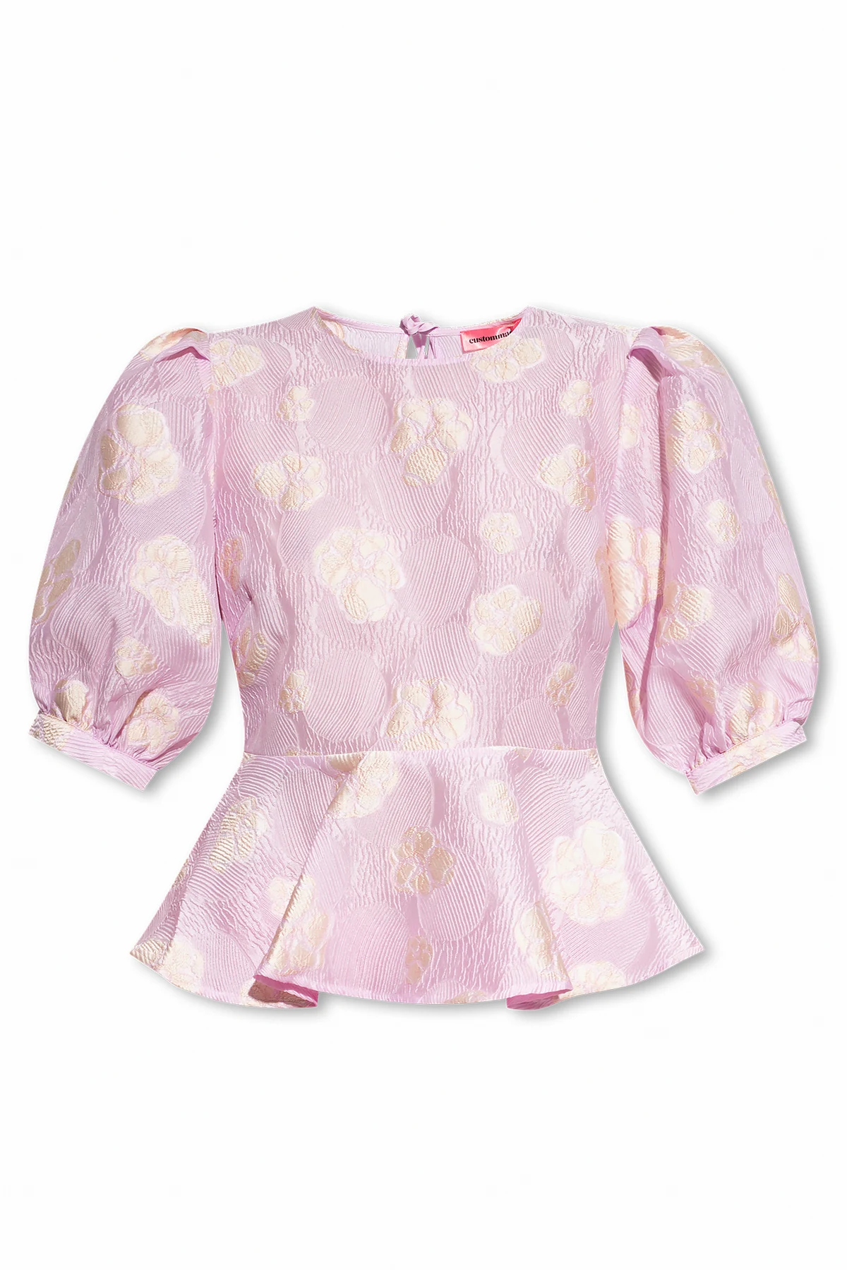 ‘Sheena’ top with floral motif