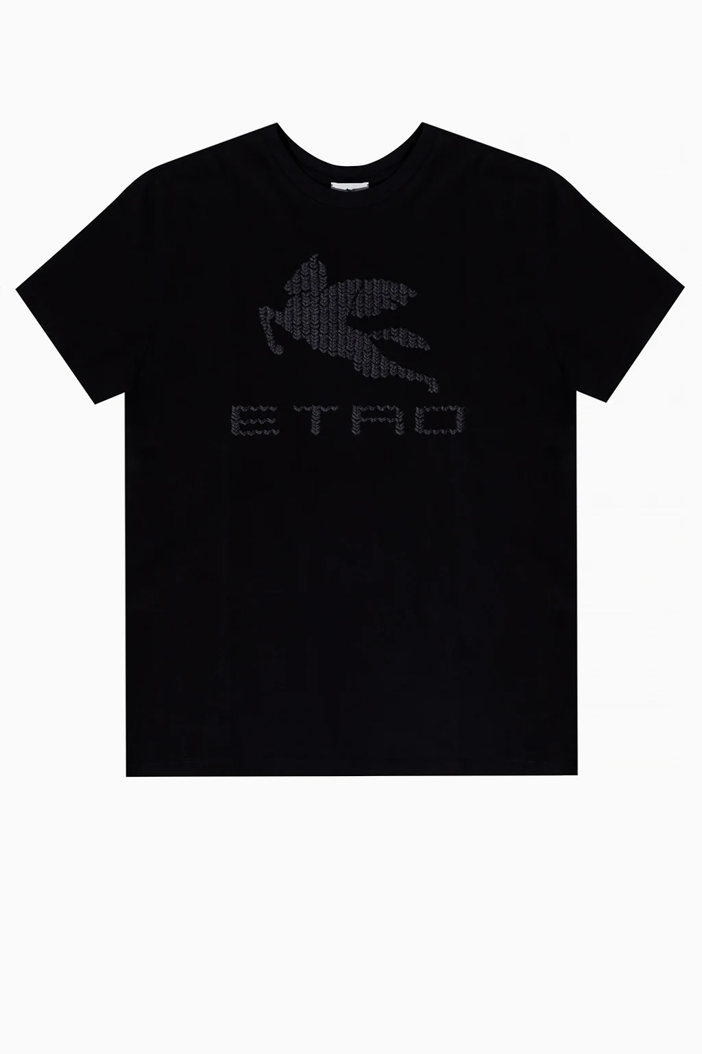 Logo-embroidered T-shirt