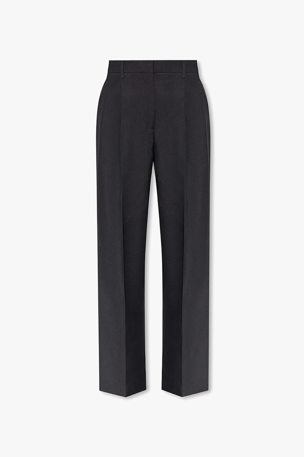 ‘Madge’ pleat-front trousers