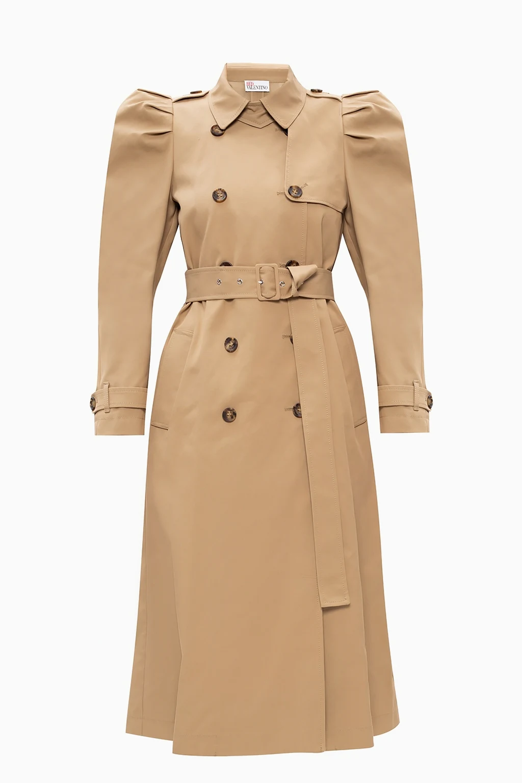 Double-breasted trench coat