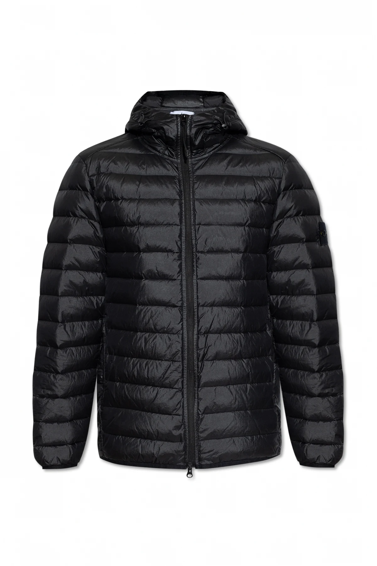 Hooded quilted jacket