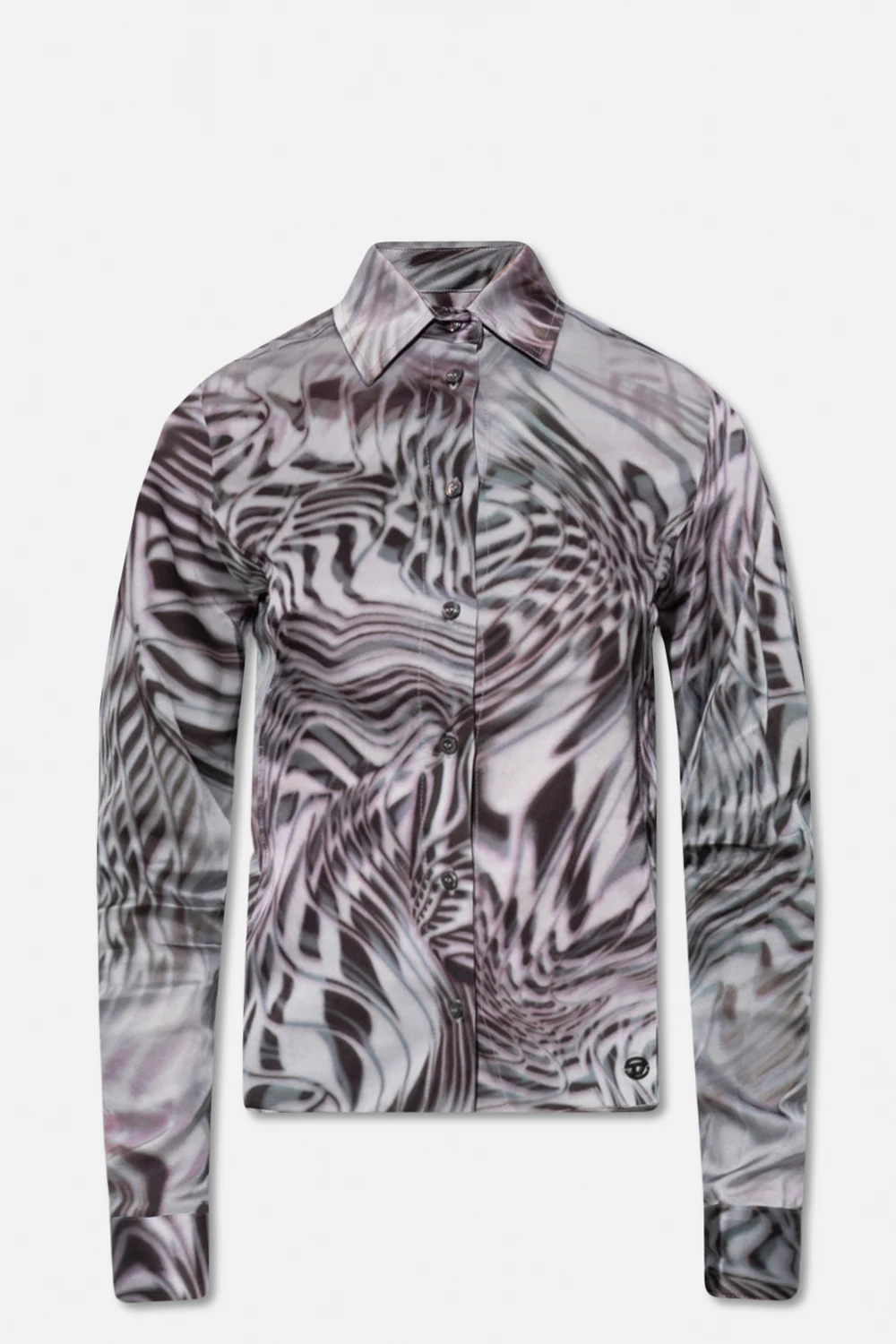 ‘C-MAE’ patterned shirt