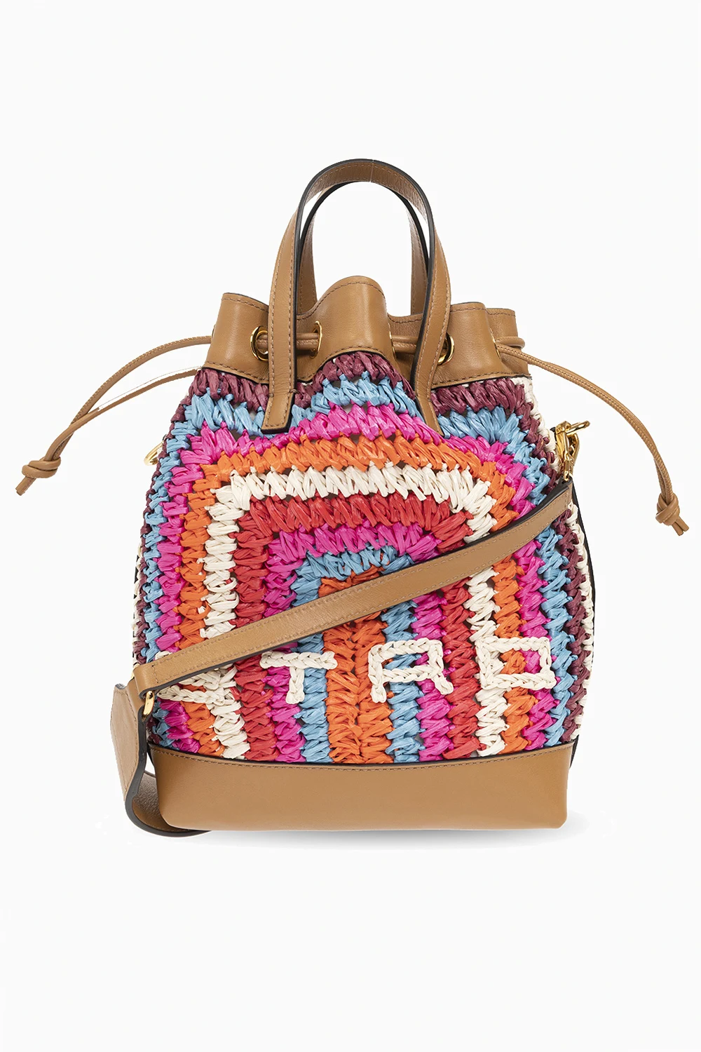 Shoulder bag with logo
