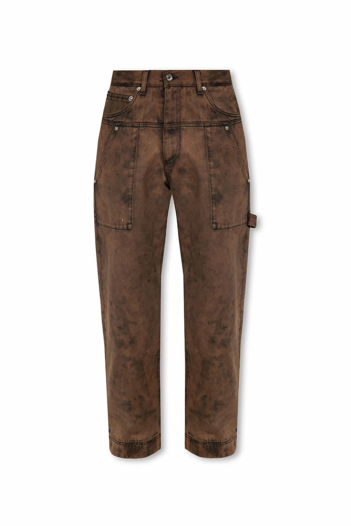 Jeans with multiple pockets
