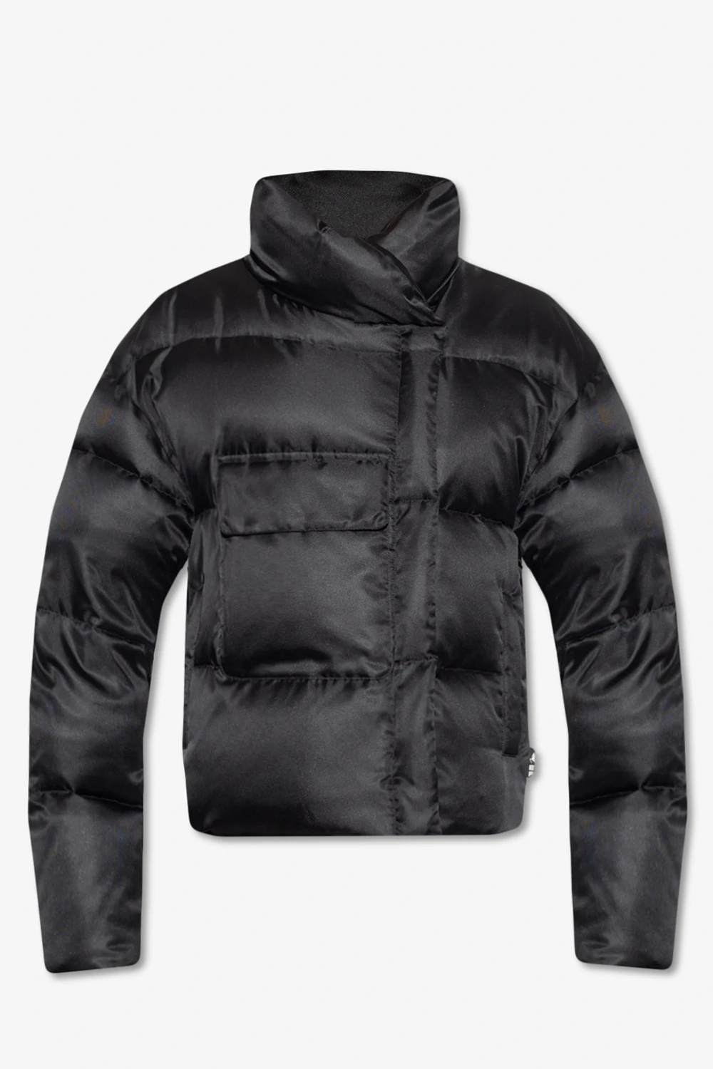 Down jacket with logo