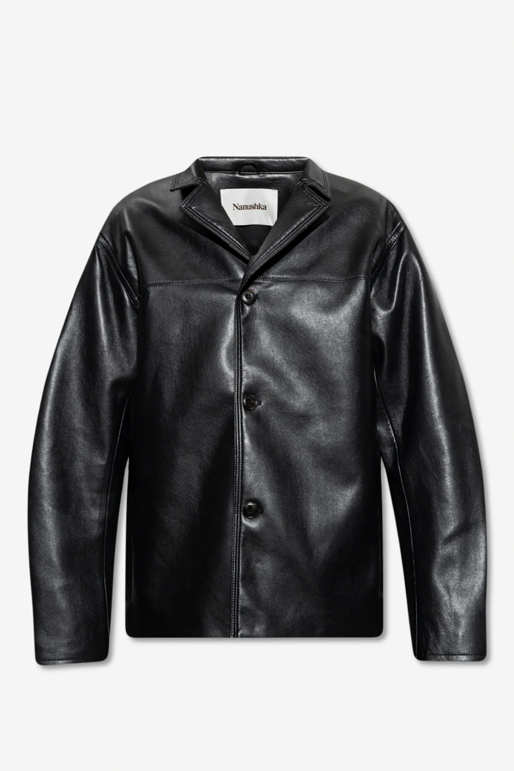 ‘Arto’ jacket in regenerated leather