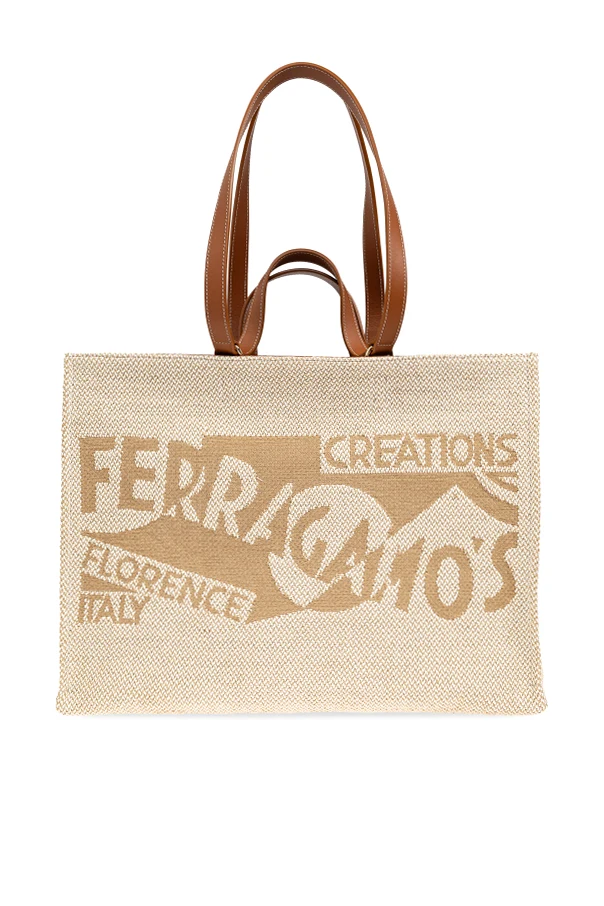 BEIGE Shopper-Tasche `Sign Large`