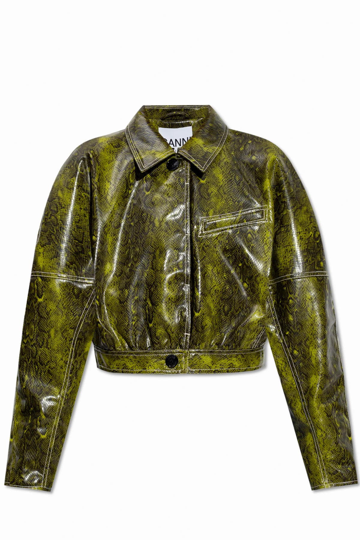 Jacket with animal motif