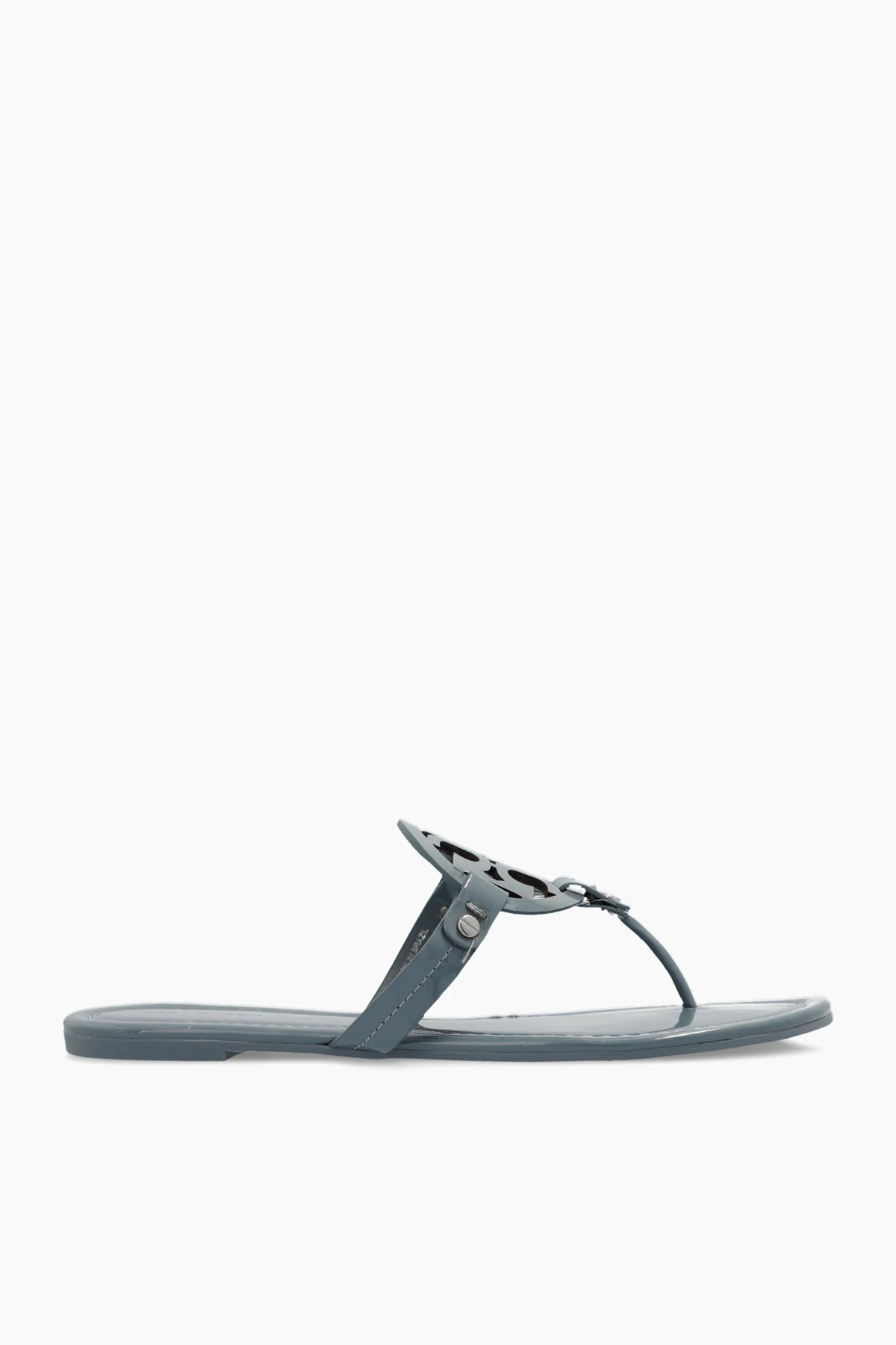 ‘Miller’ flip-flops in patent leather
