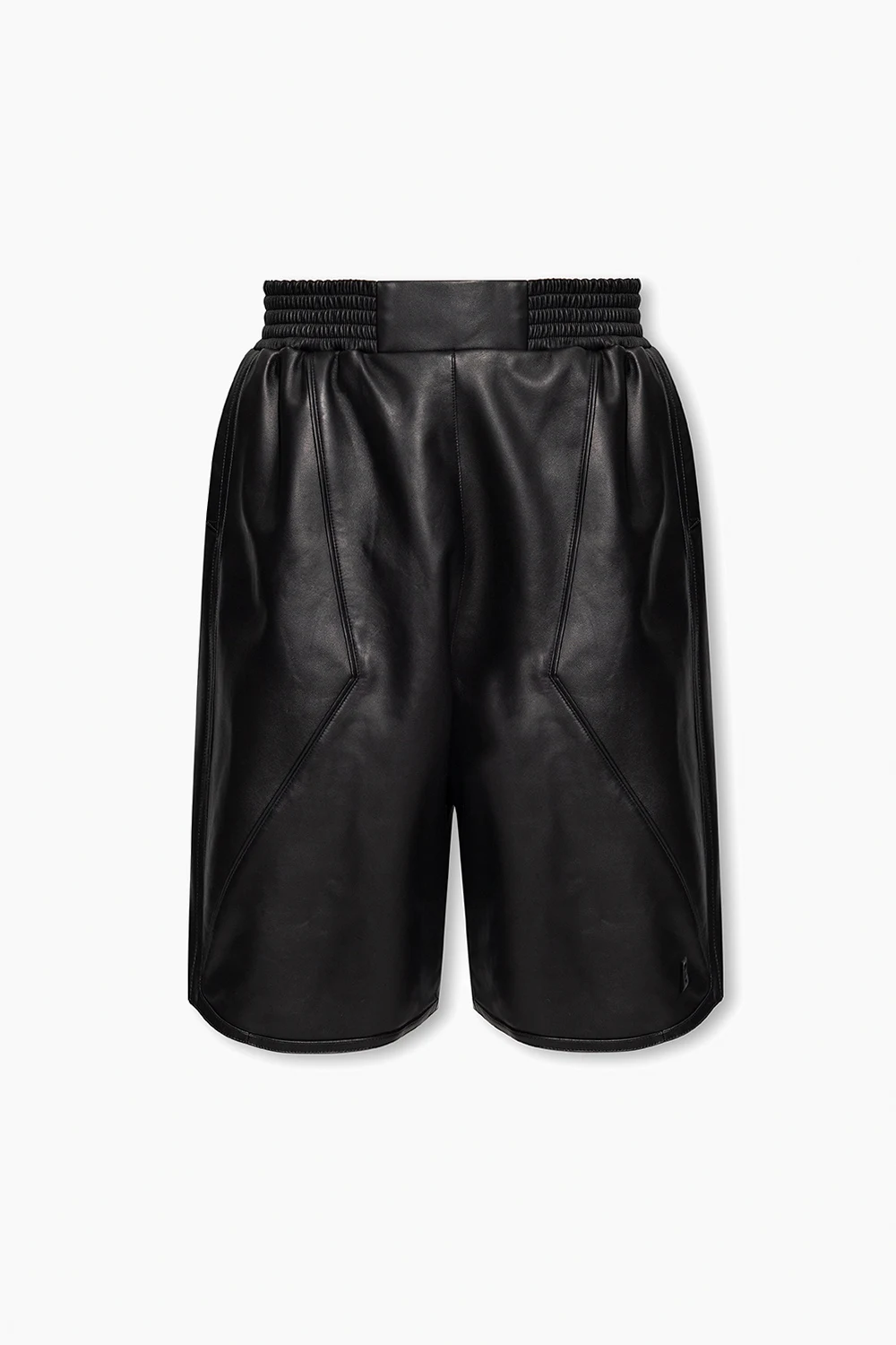 Leather shorts