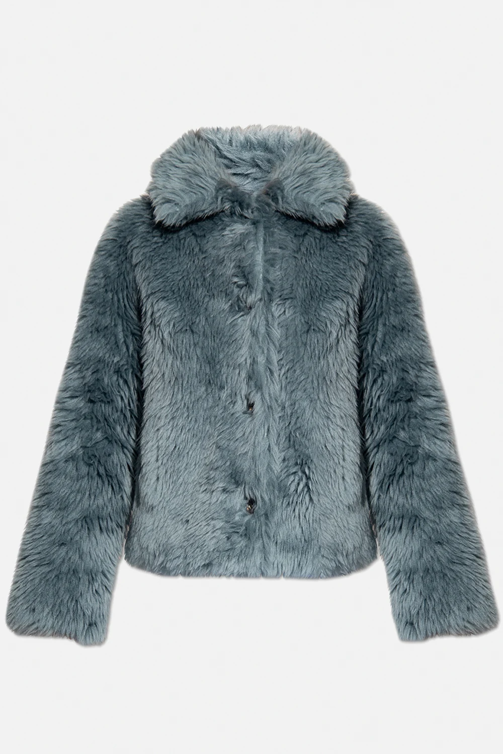 Short faux fur coat