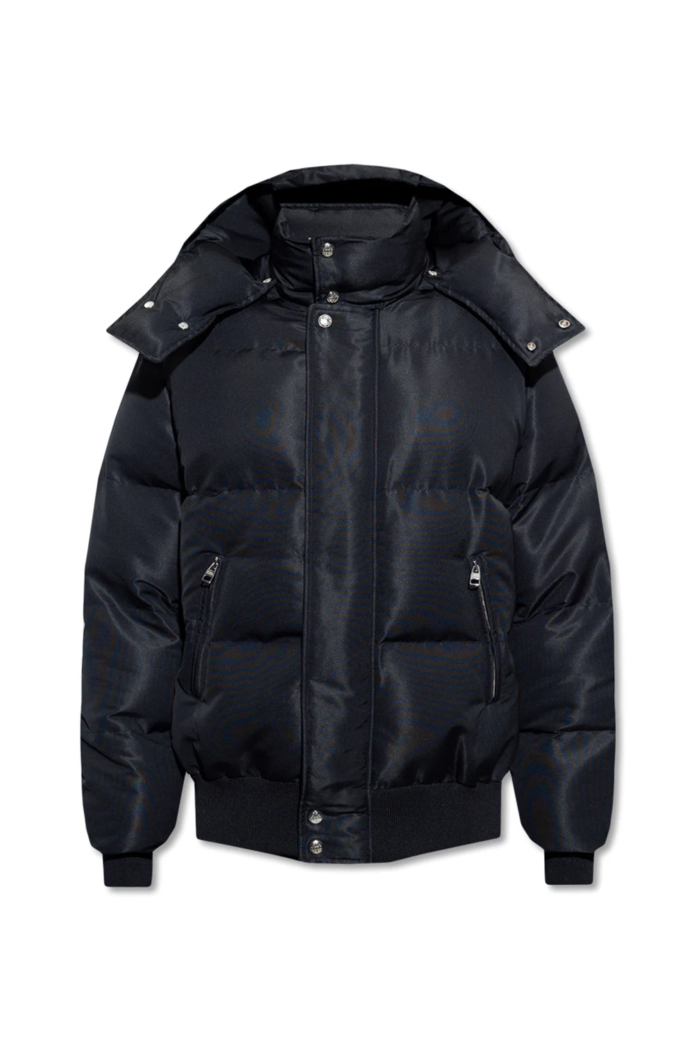 Puffer jacket with logo