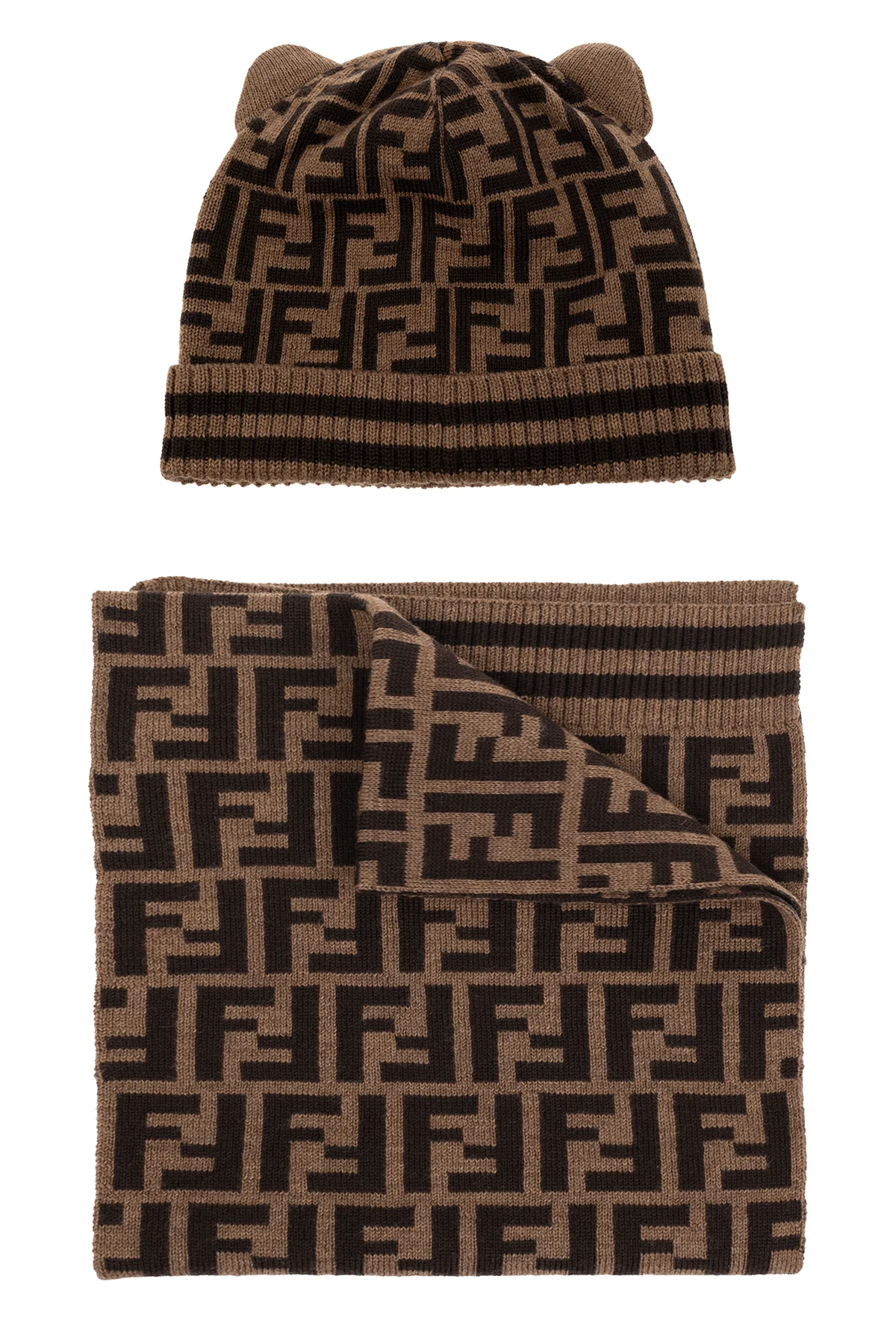 Zestaw: czapka i szal