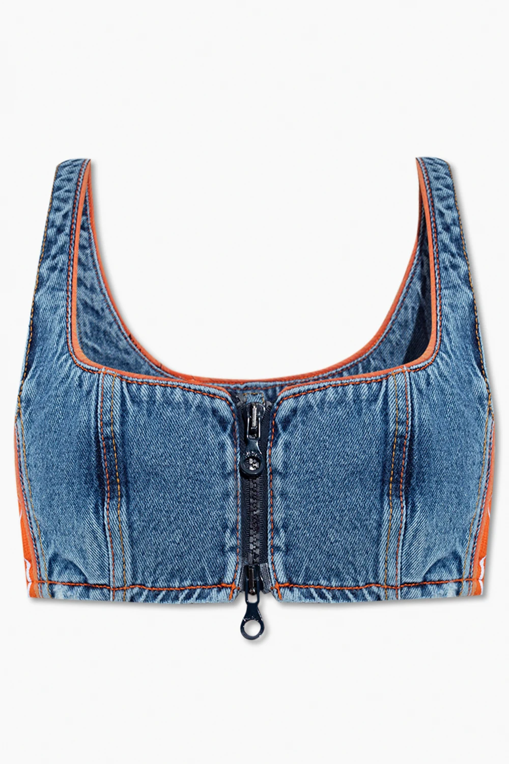 ‘DE-GELSY’ denim top