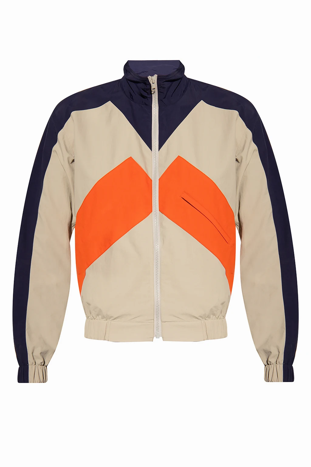 Track jacket with logo
