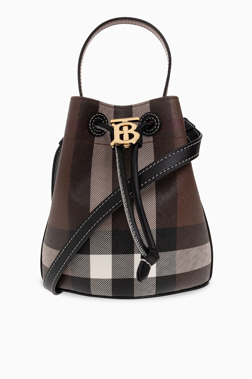 ‘TB Mini’ bucket shoulder bag