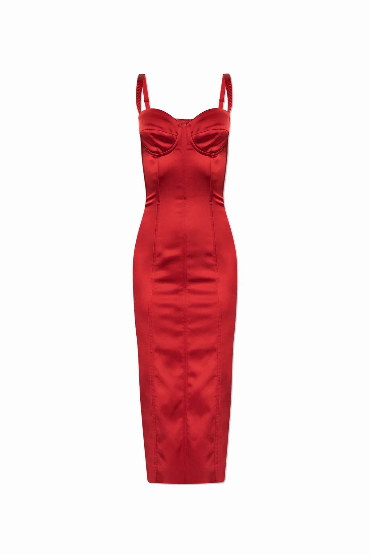 Satin slip dress