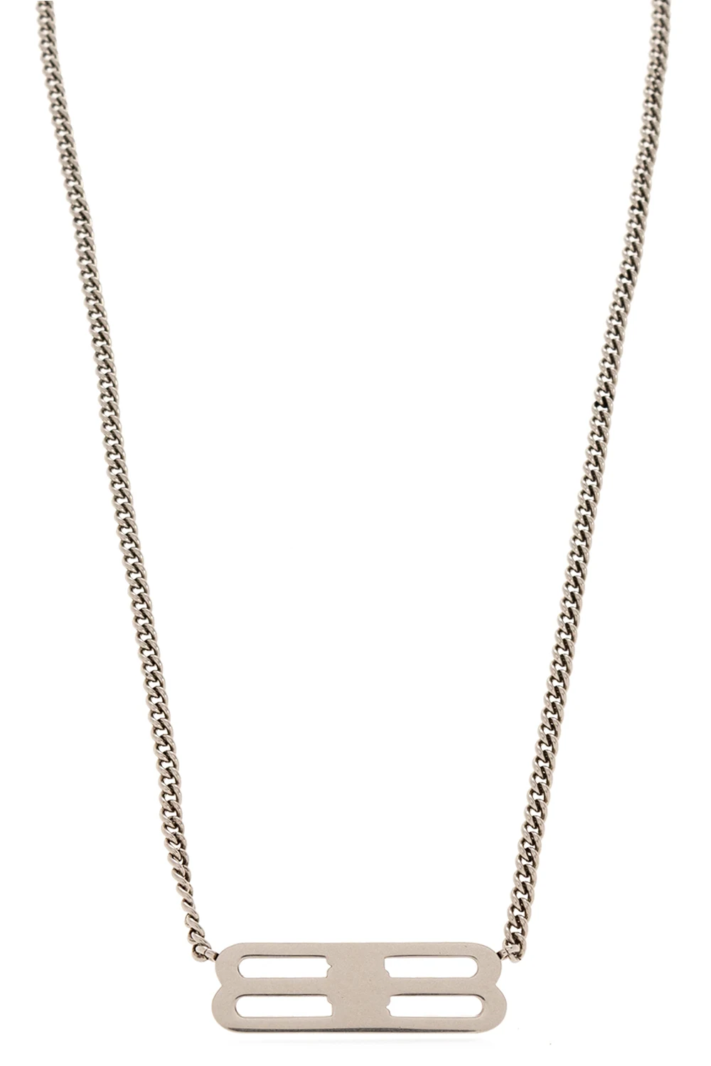 Necklace with logo charm