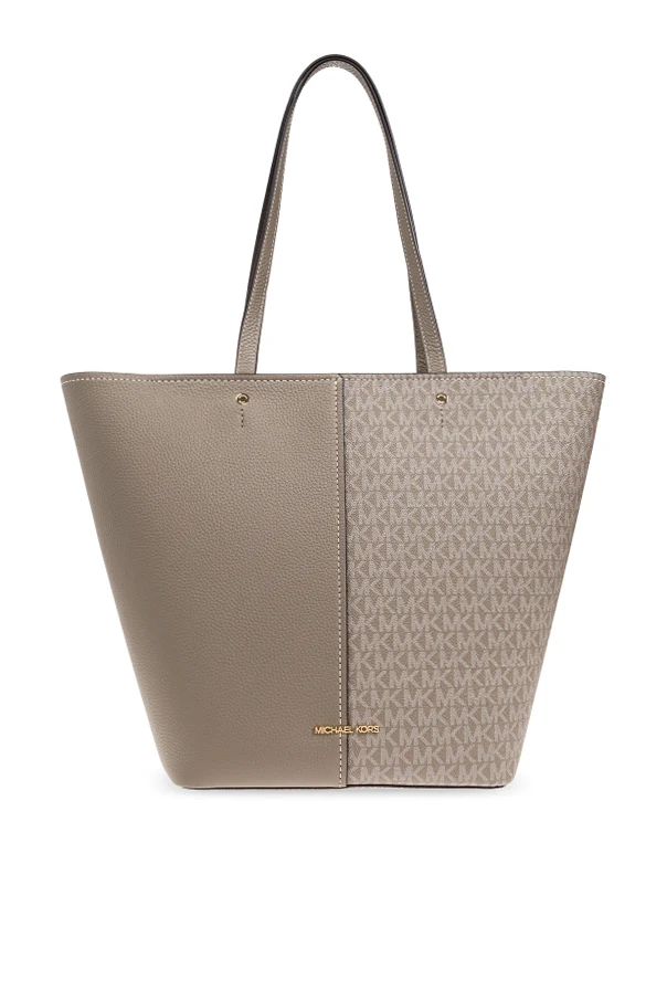 SZARY Torba `Flora` typu `shopper`