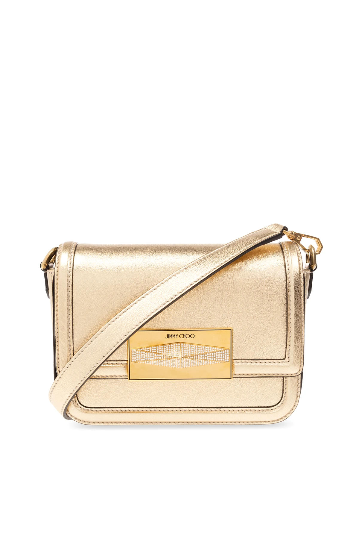 ‘Diamond’ leather shoulder bag