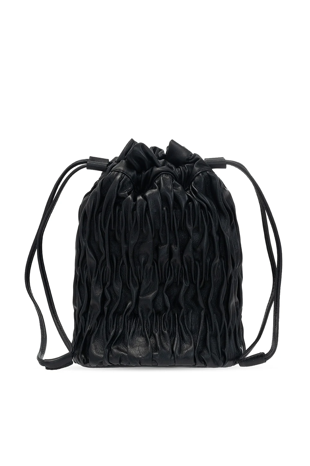 Ruched hand bag