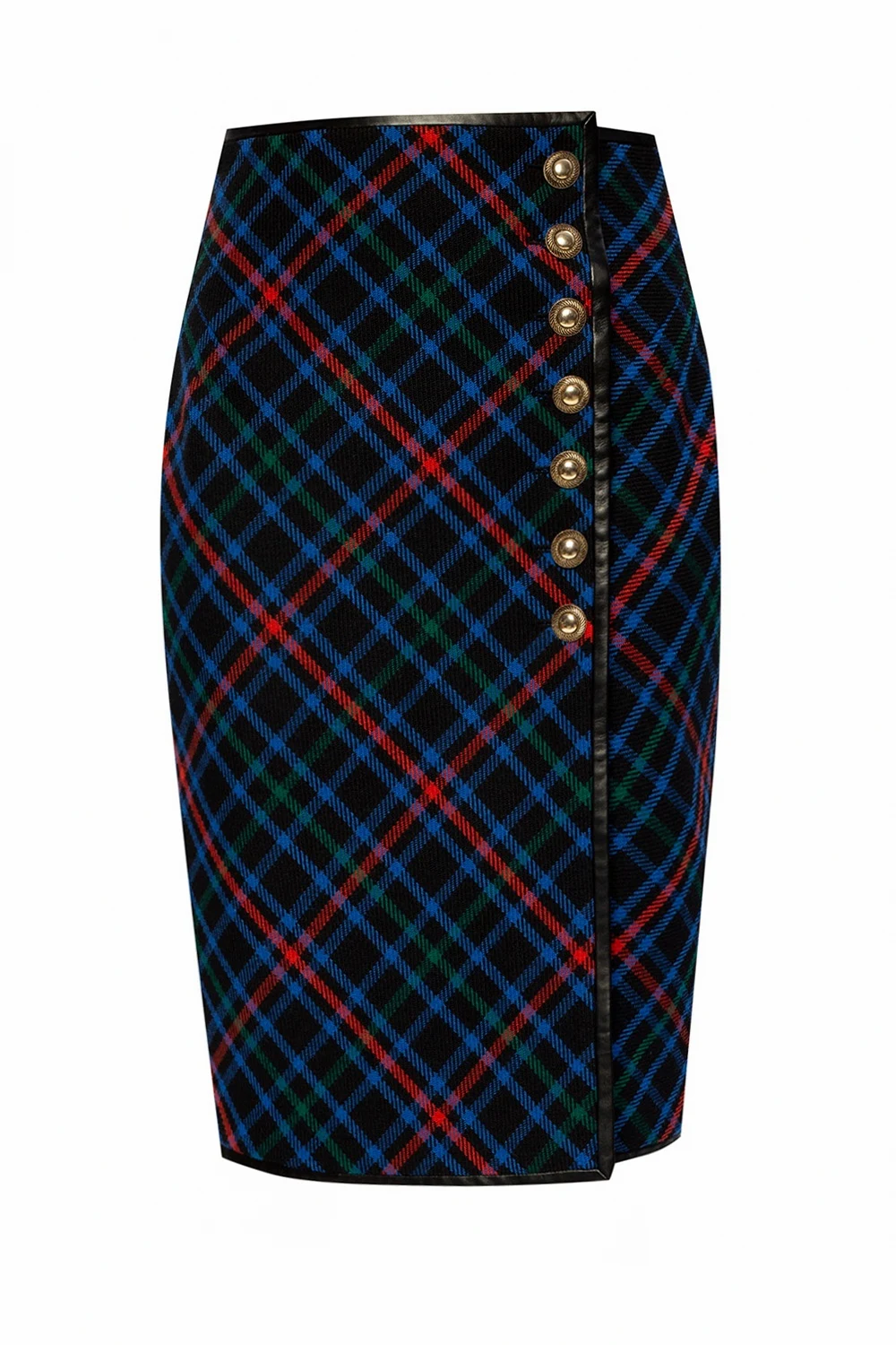 Checked skirt