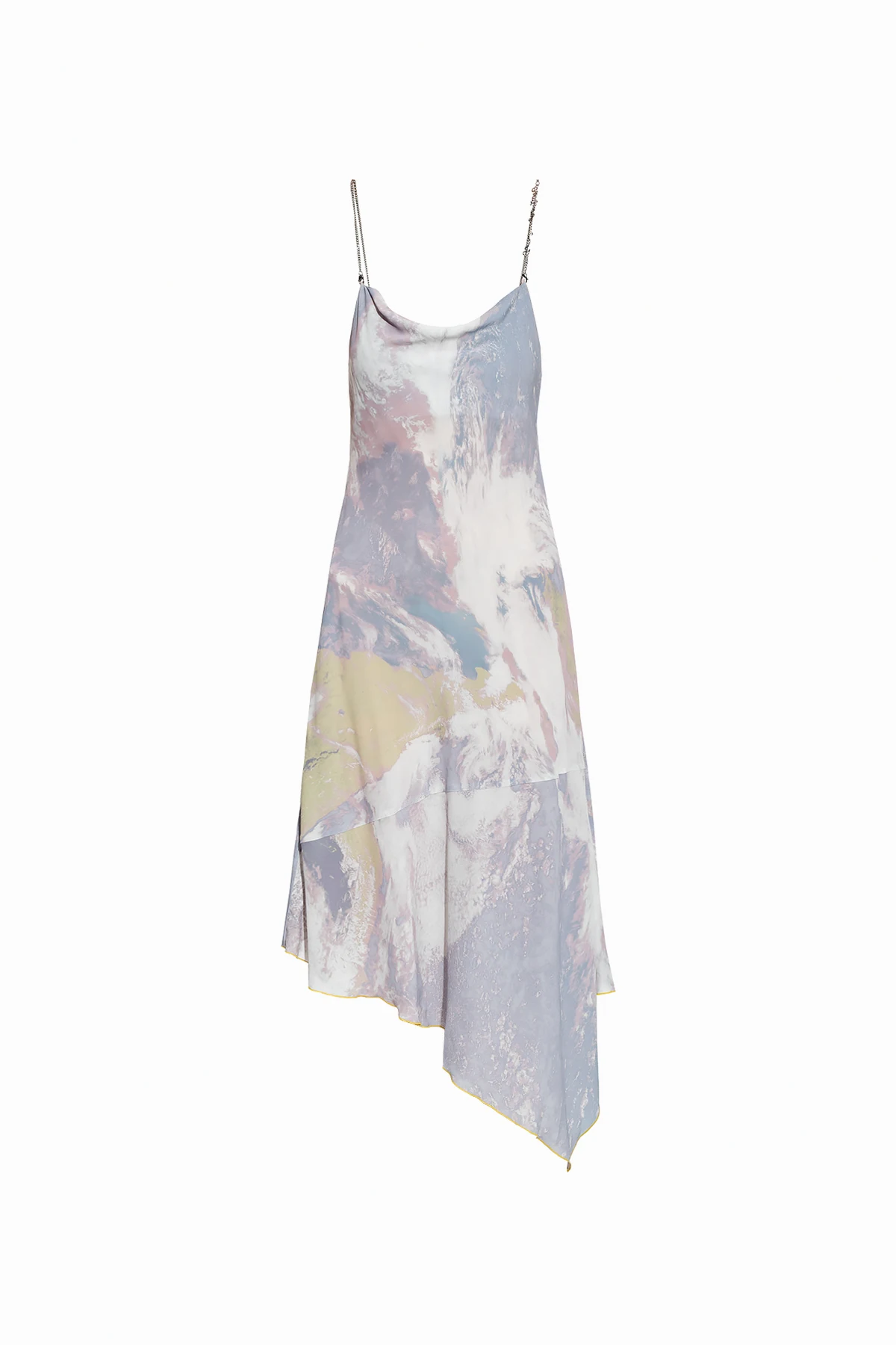 ‘D-MINT-CMF’ slip dress