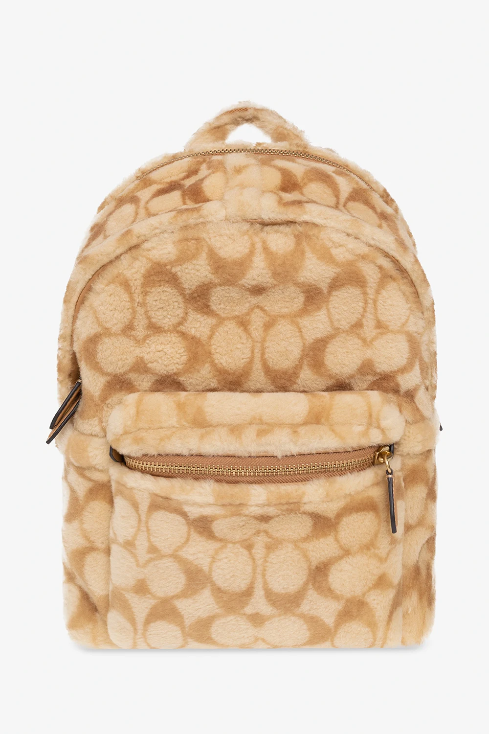 ‘Charter’ shearling backpack