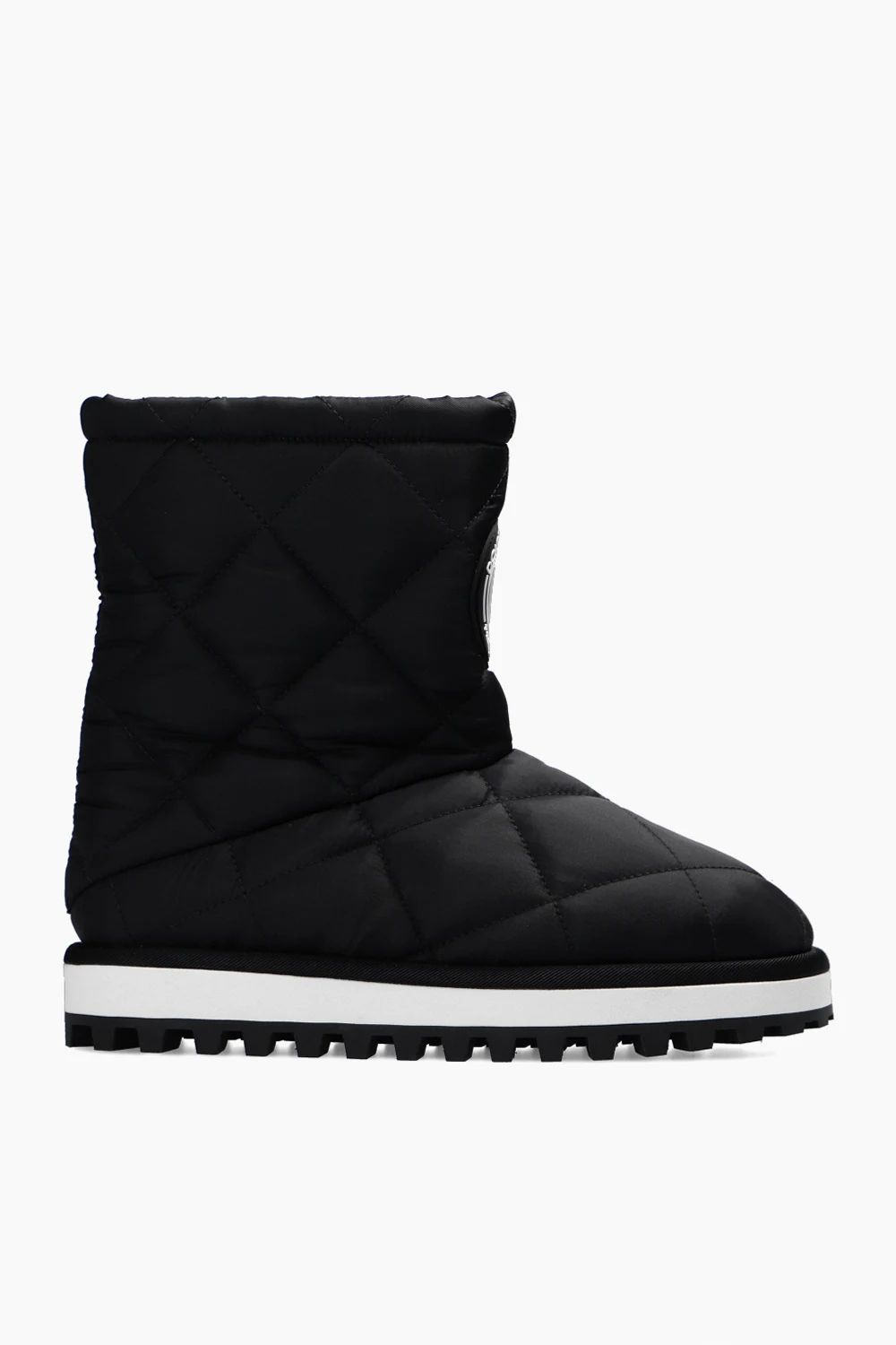 Quilted snow boots