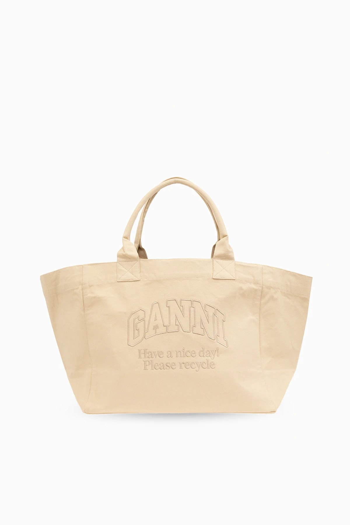 Shopper bag with logo