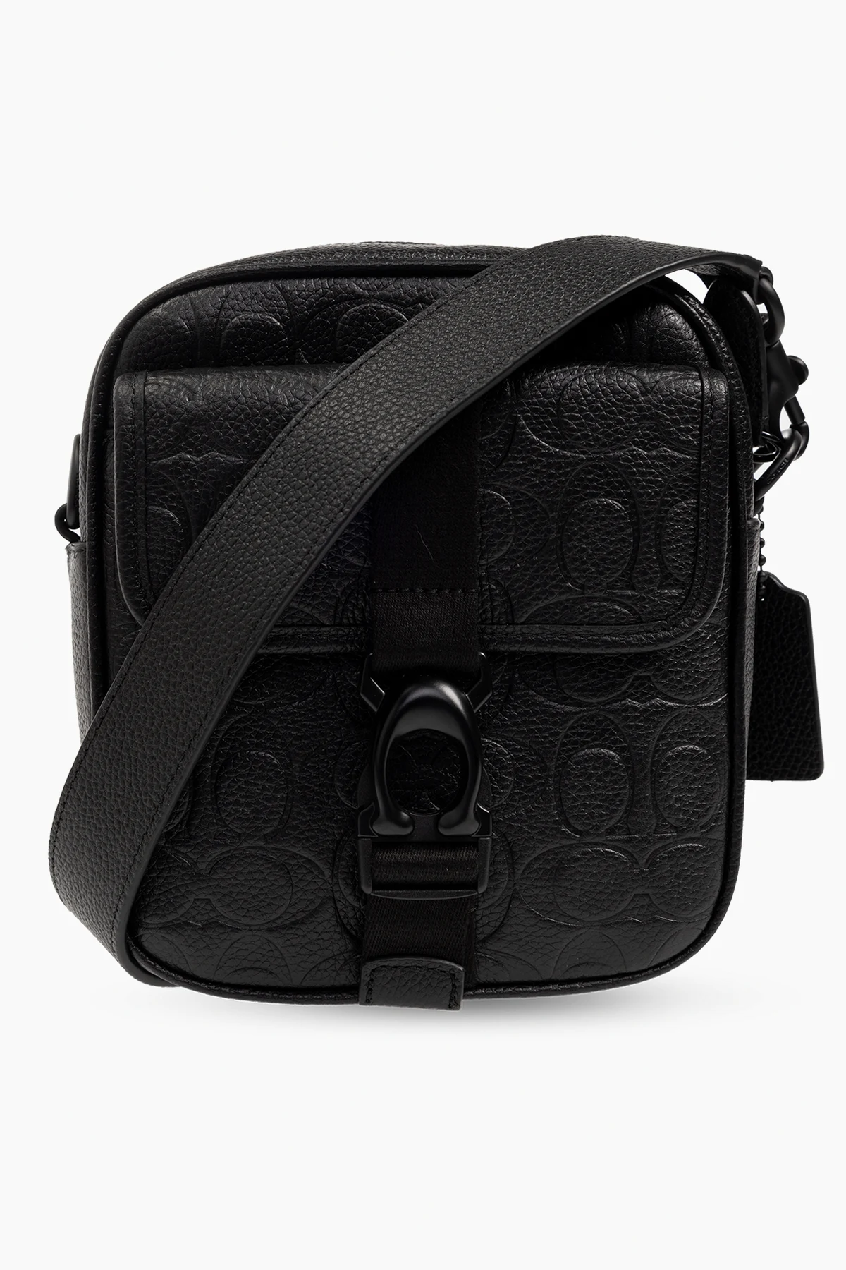 Shoulder bag with logo