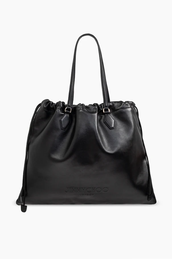 CZARNY Torba `Drawstring Large` typu `shopper`