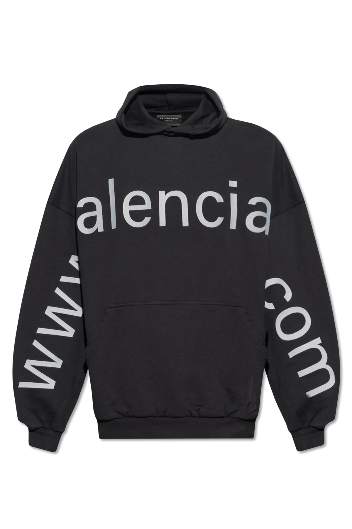 Logo-embroidered hoodie