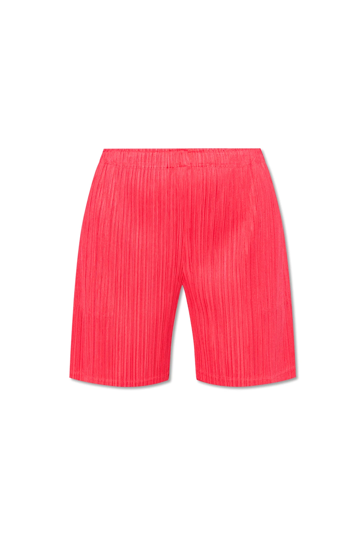 Pleated shorts