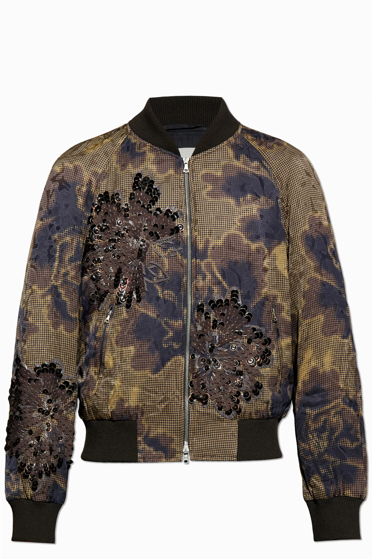 Bomberjacke mit Applikationen