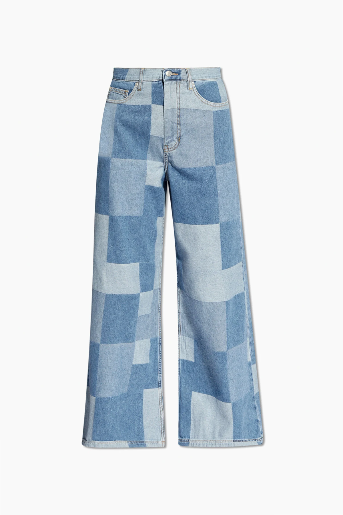 ‘Ecube’ wide jeans