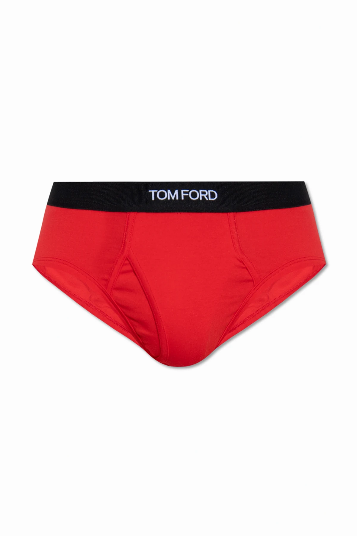 CZERWONY Slipy z logo