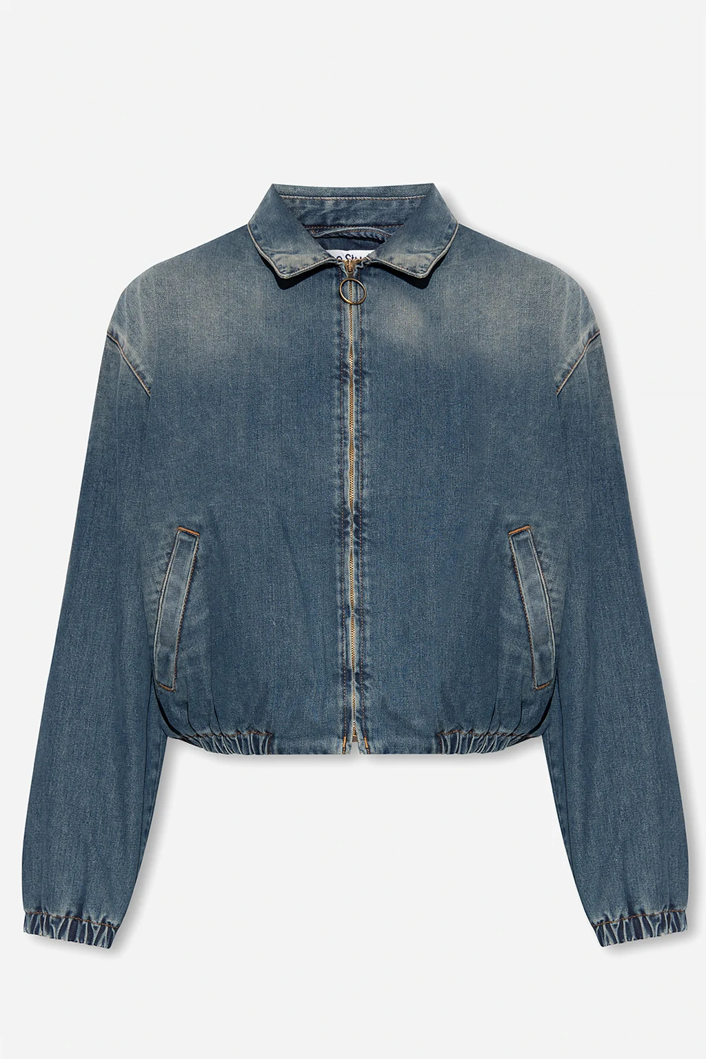 Denim bomber jacket