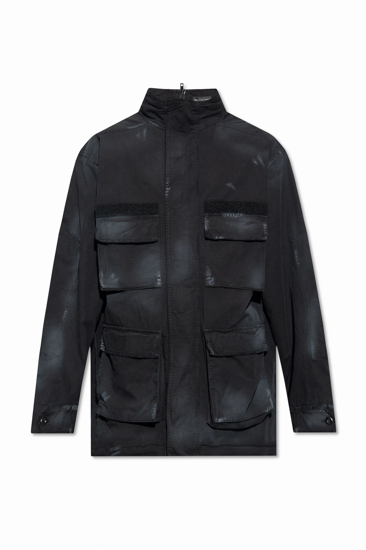 Jacket with vintage effect