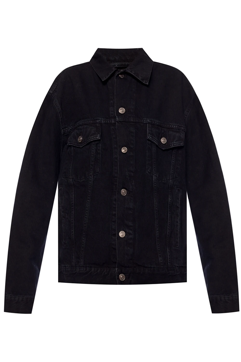 Branded denim jacket